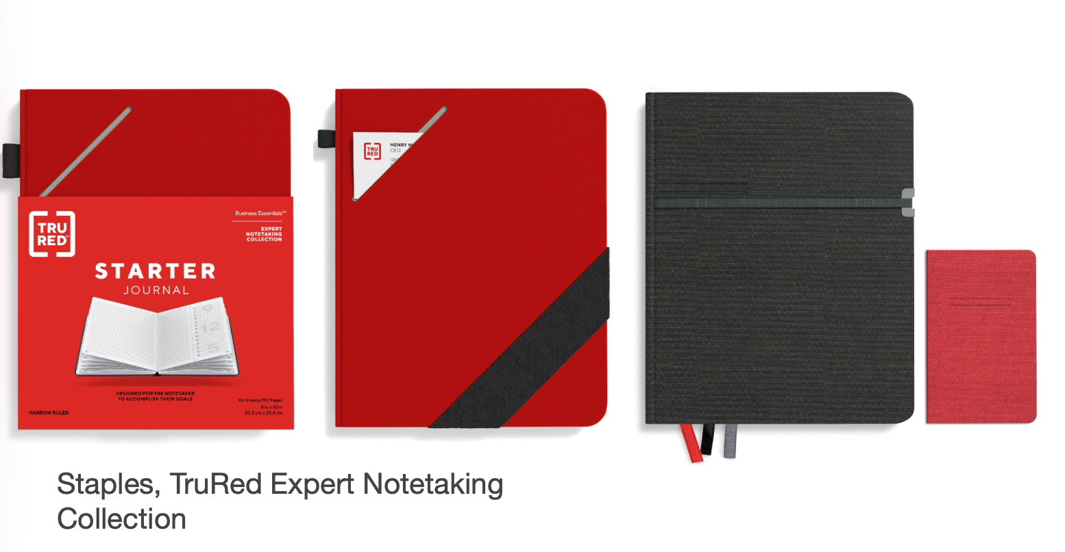 Staples — TruRed Expert Notetaking Collection